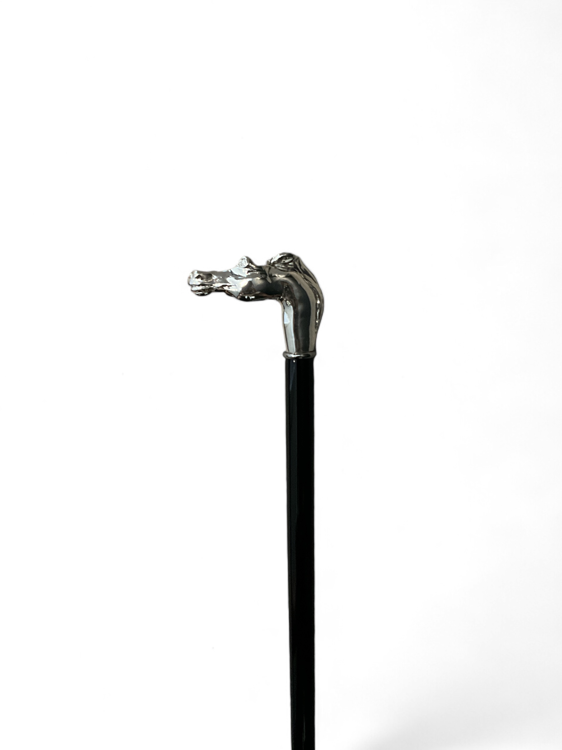 Bastone con testa di cavallo